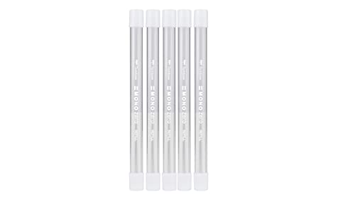 Tombow Mono Zero 57307 Ersatz-Radiergummi, runde Spitze, 5 Packungen Tombow Mono Zero 57307 Ersatz-Radiergummi, runde Spitze, 5 Packungen von Tombow