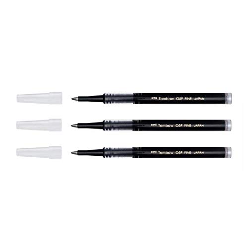 Tombow Objekt 3 Minen für Kugelschreiber, 0,5 mm, Schwarz Tombow Objekt 3 Minen für Kugelschreiber, 0,5 mm, Schwarz von Tombow