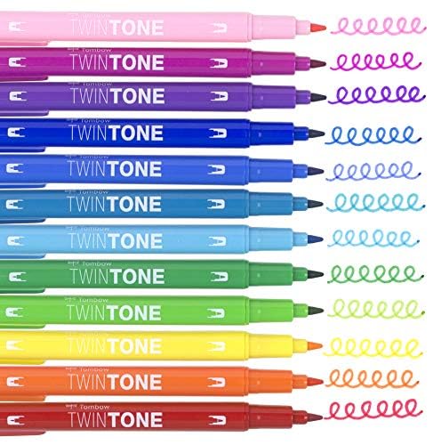 Tombow TWINTONE-19 Roller, Violett von Tombow