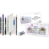 Tombow Urban Sketching Malset farbsortiert, 1 Set von Tombow