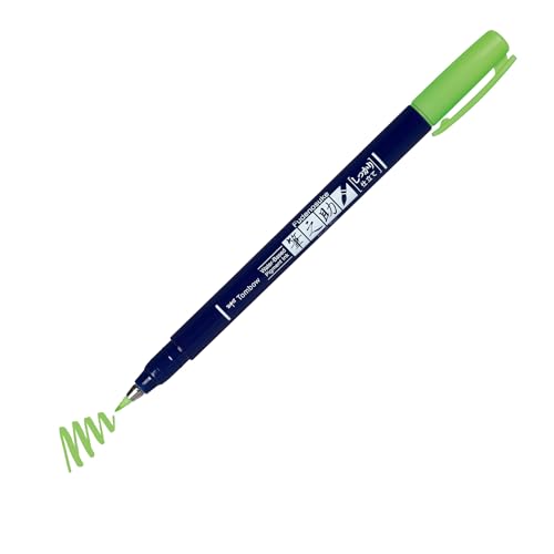 Tombow ws-BH92 Brush Pen Fudenosuke Neongreen, Harte Spitze Tombow ws-BH92 Brush Pen Fudenosuke Neongreen, Harte Spitze von Tombow
