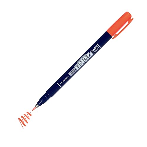 Tombow ws-BH94 Brush Pen Fudenosuke Neonred, Harte Spitze Tombow ws-BH94 Brush Pen Fudenosuke Neonred, Harte Spitze von Tombow