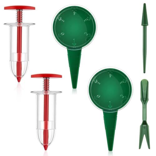 Tomedeks 6 Stück Samenspender Set, Sähilfe Gartenpflanzensamen Spender, Hand Saatgut Sämaschine - Pflanzensamen Einfach, Werkzeug Für Gartenbau-Aussaat Tomedeks 6 Stück Samenspender Set, Sähilfe Gartenpflanzensamen Spender, Hand Saatgut Sämaschine - Pflanzensamen Einfach, Werkzeug Für Gartenbau-Aussaat von Tomedeks