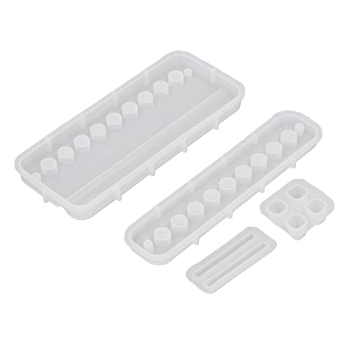 Harz Silikon -Stifthalterform, Harzformformform Gussbalthalter Kit für handgefertigtes DIY -Handwerk von Tomedny