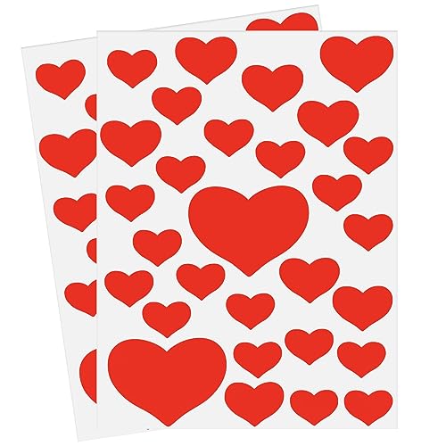 1595 Aufkleber Herz Aufkleber Etikett rot für Dekoration Karte Scrapbooking Hochzeit Geschenk Valentinstag Geburtstag 1595 Aufkleber Herz Aufkleber Etikett rot für Dekoration Karte Scrapbooking Hochzeit Geschenk Valentinstag Geburtstag von Tomkity