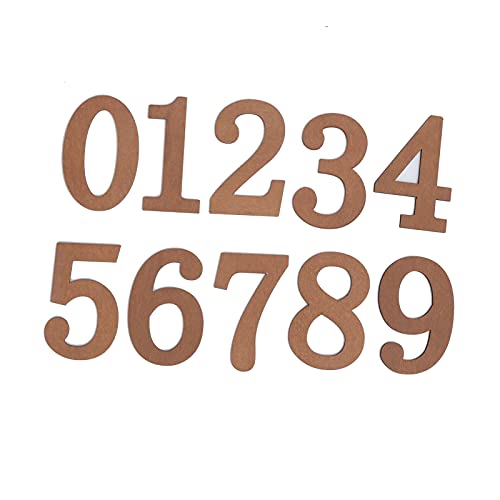 10 Stück Holznummern, 2,9 Zoll Kleine Unvollendete Holznummer 0-9 Holzscheiben Nummern für DIY Crafts Kühlschrankhaus Nummer Album Clock Decoration 10 Stück Holznummern, 2,9 Zoll Kleine Unvollendete Holznummer 0-9 Holzscheiben Nummern für DIY Crafts Kühlschrankhaus Nummer Album Clock Decoration von Tomotato