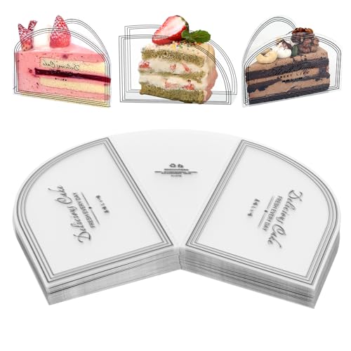 100 Stück Kuchen Kragen, Dreieckig Tortenrandfolie Kuchen Halsbänder Transparent Tortenfolie Torten Verpackung Folie für Tortendeko Mousse Schokolade 100 Stück Kuchen Kragen, Dreieckig Tortenrandfolie Kuchen Halsbänder Transparent Tortenfolie Torten Verpackung Folie für Tortendeko Mousse Schokolade von Tomotato
