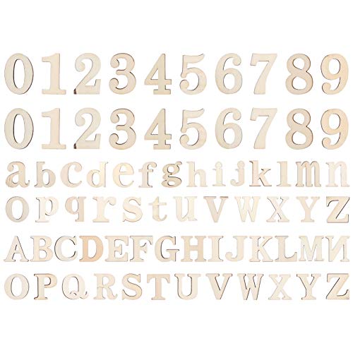 124 Stück Holz Großbuchstaben, Holz Buchstaben Zahlen Manuelle DIY Bühnen Eigenschaft Zubehör Bastel Dekorationen 124 Stück Holz Großbuchstaben, Holz Buchstaben Zahlen Manuelle DIY Bühnen Eigenschaft Zubehör Bastel Dekorationen von Tomotato