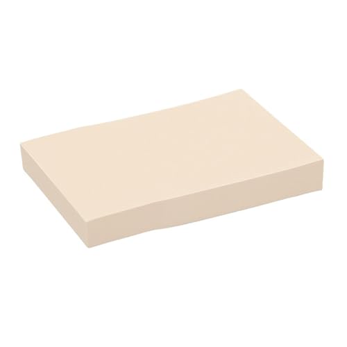 3x2in helle Sticky -Noten, 100 Blätter starke Selbstklebernotenpolster, Klebstoff -Memo -Pfosten, Sticky Notes Masse für Home Office School Arbeit, Anzug für vertikale (Morandi -Typ gelb) von Tomotato