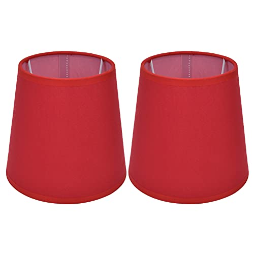 Clip on Stoff Lampshades, Elegant E14 Table Lamp Shade Soft Light Barrel Design, Easy Installation for Bedroom, Hallway, Office, 2 Stück, Fabric, lampenschirme tischlampe Stoff Clip on Stoff Lampshades, Elegant E14 Table Lamp Shade Soft Light Barrel Design, Easy Installation for Bedroom, Hallway, Office, 2 Stück, Fabric, lampenschirme tischlampe Stoff von Tomotato