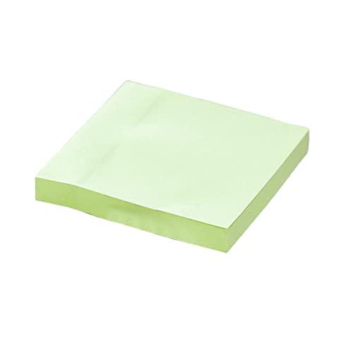 Sticky Notes 3x3 Zoll Papier glattes Schreiben lustiger Sticky Note Pads für Büroschule Home Kinder Lehrer Schüler Kollegen Familie Familie (Grün) von Tomotato