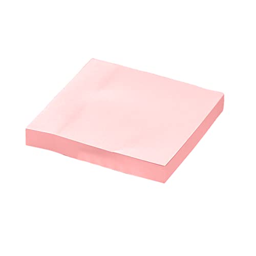 Sticky Notes 3x3 Zoll Papier glattes Schreiben lustiger Sticky Note Pads für Büroschule Home Kinder Lehrer Schüler Kollegen Familie Familie (Rosa) von Tomotato