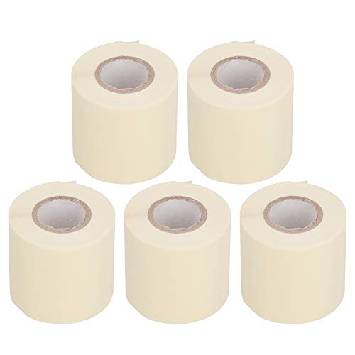 Tomotato 5 Rollen Klimaanlage Rohrband, PVC Klimaanlagen Rohrbinderiemen Klebeband, 6cm Breite Ölbeständiges Rohr Schutz Wickelbänder für Kältemittelleitungen, Wärmepumpe(Grau) (Beige) von Tomotato