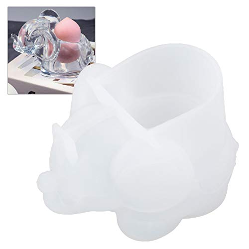 Tomotato Gießform Elefant Formen, 3D Epoxidharz Blumentopf, DIY Make up Schwammhalter Silikonform für Zuhause Büro Kunsthandwerk Dekoration Ornament Tomotato Gießform Elefant Formen, 3D Epoxidharz Blumentopf, DIY Make up Schwammhalter Silikonform für Zuhause Büro Kunsthandwerk Dekoration Ornament von Tomotato