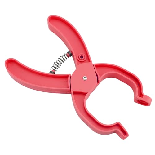 Tomotato Sicherheitsaugen-Werkzeug, ergonomisches Hilfsmittel mit Kunststoffdesign zur einfachen Installation von 5-30mm Sicherheitsaugen und Unterlegscheiben für Häkelpuppen und P (Rosa) von Tomotato