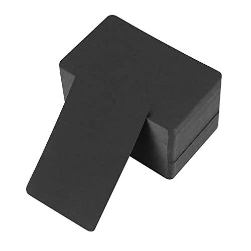 150 Stück Blanko Papier Karten, Karteikarten, Memory Karten Blanko, Spielkarten, Kraftpapierkarten, Visitenkarten Papier für Lernen Heimwerken Gedächtnis - Schwarz, 8,9 x 5,2 cm/3,5 x 2,04 Zoll 150 Stück Blanko Papier Karten, Karteikarten, Memory Karten Blanko, Spielkarten, Kraftpapierkarten, Visitenkarten Papier für Lernen Heimwerken Gedächtnis - Schwarz, 8,9 x 5,2 cm/3,5 x 2,04 Zoll von Tomoyuki