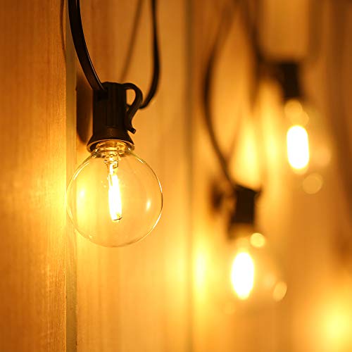 Tomshine LED Lichterkette Glühbirnen, G40 Glühbirnen Lichterkette Außen,6,5M Led Lichterkette Glühbirne 12 Birnen mit 1 Ersatzbirnen, für Hochzeiten im/Xmas/Party, IP44 Wasserdichte Tomshine LED Lichterkette Glühbirnen, G40 Glühbirnen Lichterkette Außen,6,5M Led Lichterkette Glühbirne 12 Birnen mit 1 Ersatzbirnen, für Hochzeiten im/Xmas/Party, IP44 Wasserdichte von Tomshine
