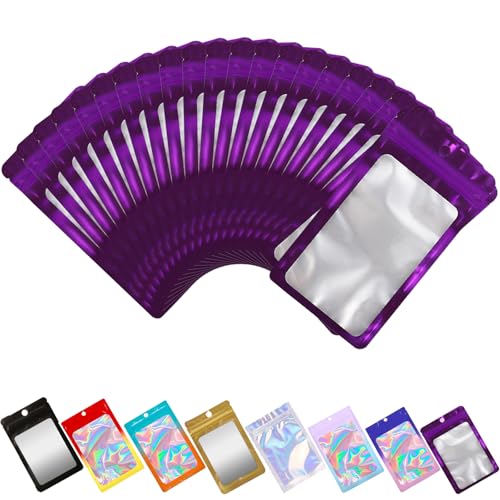 Tomuvpzn 100 Stück Baggys, 7.5x12cm Mylar Bags Wiederverschließbare Ziplock Taschen, Tütchen mit Transparentem Fenster Folie Geruchsdichte Tasche Beutel mit druckverschlussbeutel für Süßigkeiten Kekse Tomuvpzn 100 Stück Baggys, 7.5x12cm Mylar Bags Wiederverschließbare Ziplock Taschen, Tütchen mit Transparentem Fenster Folie Geruchsdichte Tasche Beutel mit druckverschlussbeutel für Süßigkeiten Kekse von Tomuvpzn