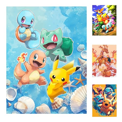 5D Diamond Painting Anime 30x40cm, diamant painting bilder kinder ab 3-12, Diamond Painting Bastelset für Kinder mit Cartoon-Bildern, DIY Spielzeug Bausätze für kinder, Haus Deko Bastelset 5D Diamond Painting Anime 30x40cm, diamant painting bilder kinder ab 3-12, Diamond Painting Bastelset für Kinder mit Cartoon-Bildern, DIY Spielzeug Bausätze für kinder, Haus Deko Bastelset von TonchenWuCo