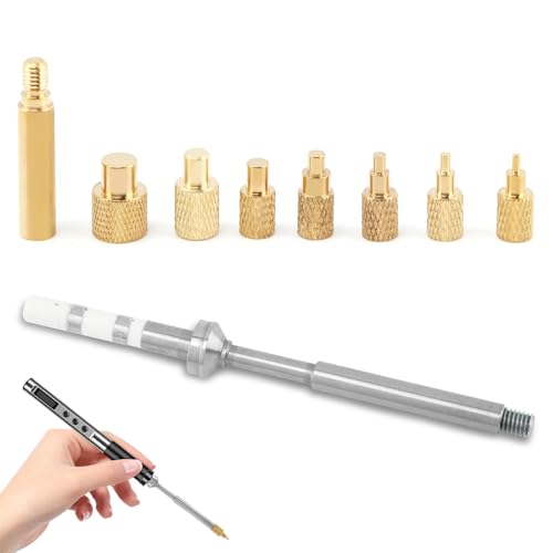 Heat Set Insert Tool M2 M2.5 M3 M4 M5 M6 M8 Hot Mel-t Brass Rändelmutter Embedded Insertion Tip Adapter Kit 3D Printed Parts Install for TS100 TS101 Pine64 936 Soldering Iron Heat Set Insert Tool Kit Heat Set Insert Tool M2 M2.5 M3 M4 M5 M6 M8 Hot Mel-t Brass Rändelmutter Embedded Insertion Tip Adapter Kit 3D Printed Parts Install for TS100 TS101 Pine64 936 Soldering Iron Heat Set Insert Tool Kit von Tongdejing