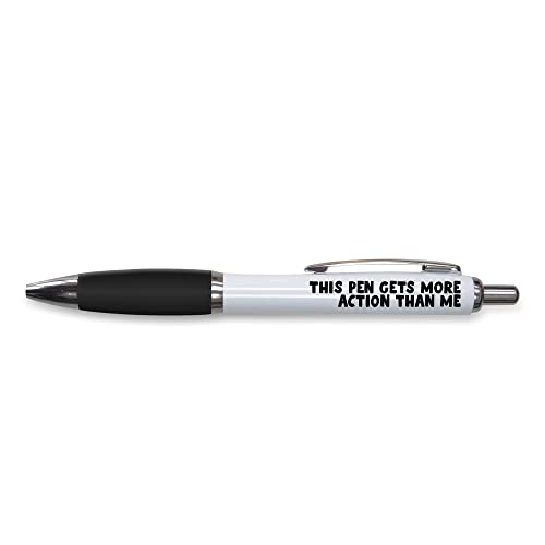Tongue in Peach Lustiges Geschenk für Kugelschreiber, Arbeitskollegen, Abschiedsgeschenk, dieser Stift erhält mehr Action als mich, Witz Stationary | PP36 Tongue in Peach Lustiges Geschenk für Kugelschreiber, Arbeitskollegen, Abschiedsgeschenk, dieser Stift erhält mehr Action als mich, Witz Stationary | PP36 von Tongue in Peach