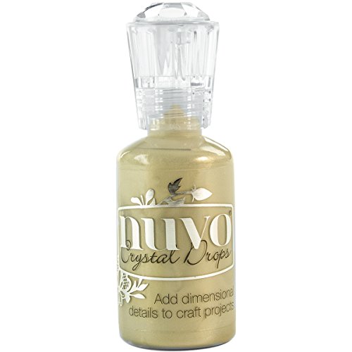 Tonic Studios "Pale Gold Nuvo Kristall Tropfen, Acryl, Mehrfarbig, 1 oz, 4-TLG. von Tonic Studios