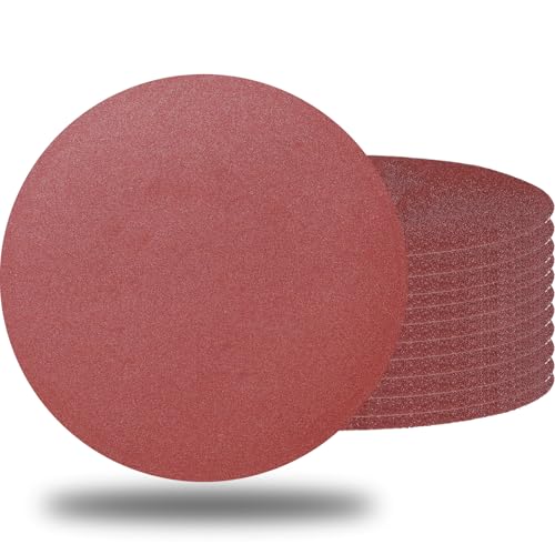 10 Stück 22,9 cm Körnung 240 Schleifscheiben für Hand-Radialschleifer – 22,9 cm rundes Klett-Schleifpapier für Handschleifwerkzeug, Aluminiumoxid-Schleifscheibe für Hand-Trockenbau-Kraftschleifer 10 Stück 22,9 cm Körnung 240 Schleifscheiben für Hand-Radialschleifer – 22,9 cm rundes Klett-Schleifpapier für Handschleifwerkzeug, Aluminiumoxid-Schleifscheibe für Hand-Trockenbau-Kraftschleifer von Tonmp