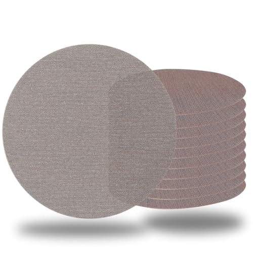 10 Stück 22,9 cm Netz-Schleifscheiben, Körnung 100, Haken und Schlaufe, langlebig, verstopfungsfest, staubfrei für Holz/Metall/Trockenbau, passend für alle 22,9 cm Schleifmaschinen 10 Stück 22,9 cm Netz-Schleifscheiben, Körnung 100, Haken und Schlaufe, langlebig, verstopfungsfest, staubfrei für Holz/Metall/Trockenbau, passend für alle 22,9 cm Schleifmaschinen von Tonmp