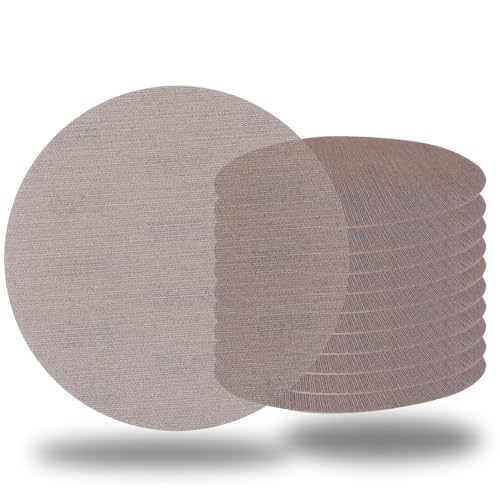 10 Stück 22,9 cm Netz-Schleifscheiben, Körnung 150, Haken und Schlaufe, langlebig, verstopfungsfest, staubfrei für Holz/Metall/Trockenbau, passend für alle 22,9 cm Schleifmaschinen 10 Stück 22,9 cm Netz-Schleifscheiben, Körnung 150, Haken und Schlaufe, langlebig, verstopfungsfest, staubfrei für Holz/Metall/Trockenbau, passend für alle 22,9 cm Schleifmaschinen von Tonmp