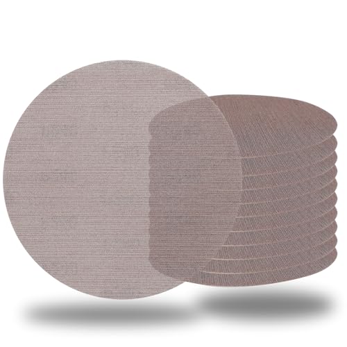 10 Stück 22,9 cm Netz-Schleifscheiben, Körnung 240, Haken und Schlaufe, langlebig, verstopfungsfest, staubfrei für Holz/Metall/Trockenbau, passend für alle 22,9 cm Schleifmaschinen 10 Stück 22,9 cm Netz-Schleifscheiben, Körnung 240, Haken und Schlaufe, langlebig, verstopfungsfest, staubfrei für Holz/Metall/Trockenbau, passend für alle 22,9 cm Schleifmaschinen von Tonmp