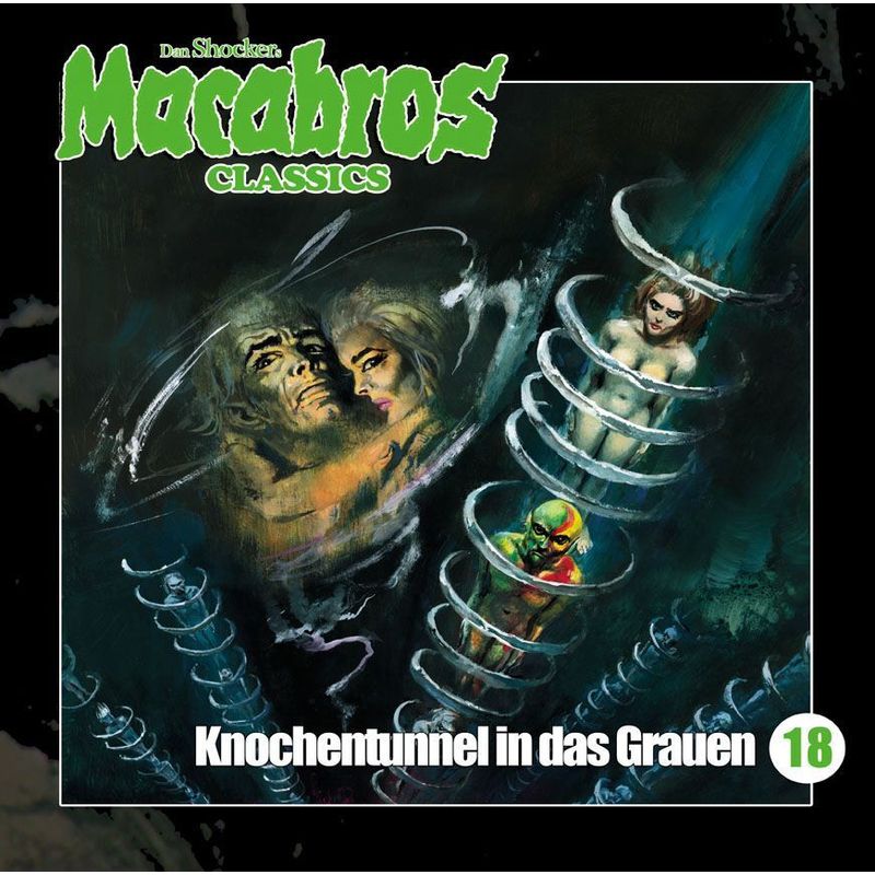 Macabros Classics  - Knochentunnel In Das Grauen,1 Audio-Cd - Dan Shocker (Hörbuch) von Tonpool Medien