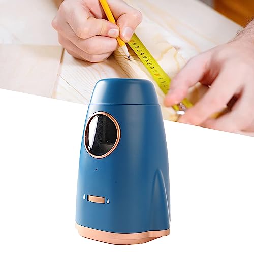 Elektrischer Bleistiftspitzer, Batteriebetrieben, Tragbarer Kleiner Bleistiftspitzer, Automatischer Bleistiftspitzer mit 1200 mAh Akku für Schule, Büro und Zuhause (Blau) von Tonysa