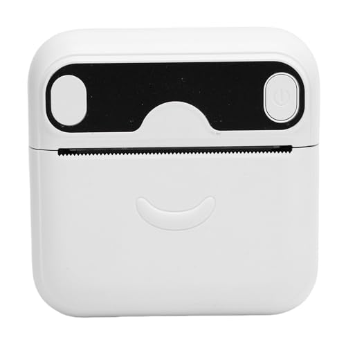 Tonysa Tragbarer Tintener -Aufkleber -Drucker, Handheld -Thermaldrucker für den Schwarz -Weiß -Druck, Bluetooth -Etiketthersteller, Kompakt für Studenten, 203DPI von Tonysa