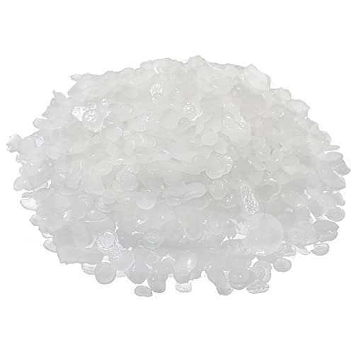 TooGet Paraffin Wachs Pellets, 100% Reines Natürliches Weißes Paraffin Wachs Pellets zur Kerzenherstellung zum Einmachen zum Imprägnieren für Kosmetische Formulierungen - 14 OZ von TooGet