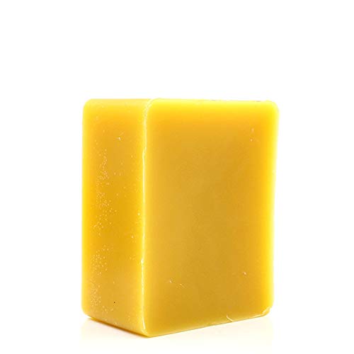 TooGet Pure Yellow Beeswax Bienenwachsblock - 100% Natürlich, Kosmetisch, Premium-Qualität - 400g von TooGet