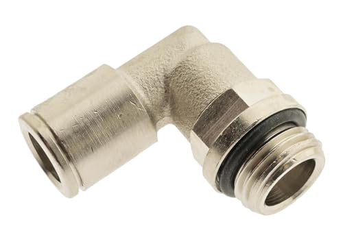 IQS Winkel - L - Steckverschraubung G 1/8" - 6 mm, Messing vernickelt Standard von ToolNerds