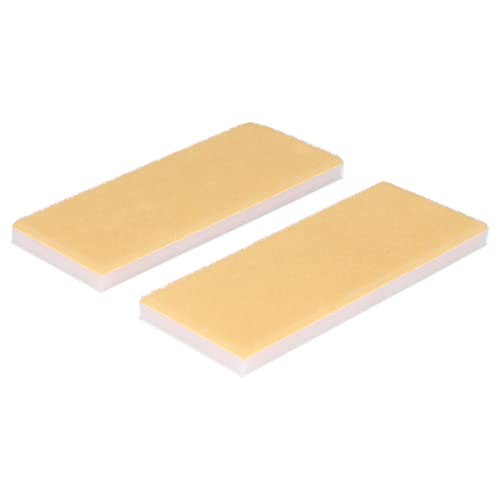 ToolSpace Ersatz Schwamm Set 2 Stück Große Schwämme - Maler Schwämme für das Euromal Universal Malerset - für Acrylfarben Ölfarben Wasserbasierte Farben - 2 x 20 x 8 cm von ToolSpace