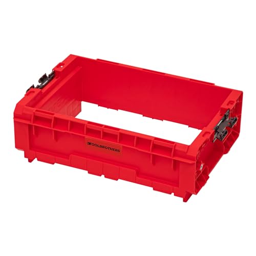 Toolbrothers RHINO PRO Box Extender 2.0 RED ULTRA HD Custom Koffer Erweiterung 450 x 310 x 151 mm 9 l stapelbar von Toolbrothers