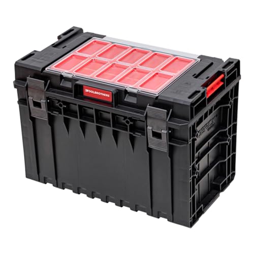 Toolbrothers RHINO XXL Werkzeugkoffer ECO Handling+ Höhe XL 52 l IP66 mit herausnehmbaren Trennwänden + Boxen Toolbrothers RHINO XXL Werkzeugkoffer ECO Handling+ Höhe XL 52 l IP66 mit herausnehmbaren Trennwänden + Boxen von Toolbrothers