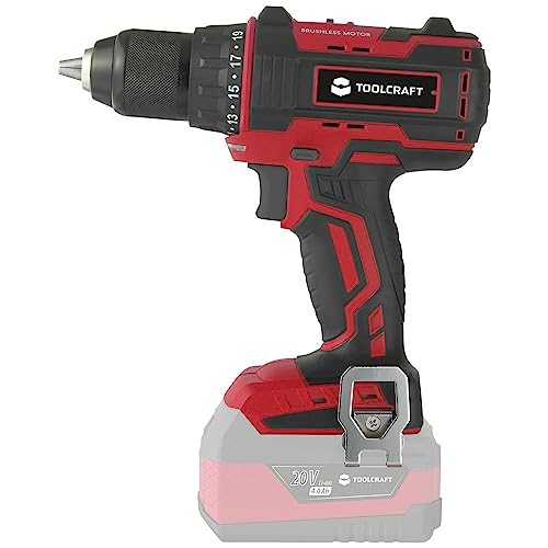 TOOLCRAFT ABS-800 TO-7427322 Akku-Bohrschrauber 20 V Li-Ion bürstenlos, ohne Akku TOOLCRAFT ABS-800 TO-7427322 Akku-Bohrschrauber 20 V Li-Ion bürstenlos, ohne Akku von Toolcraft