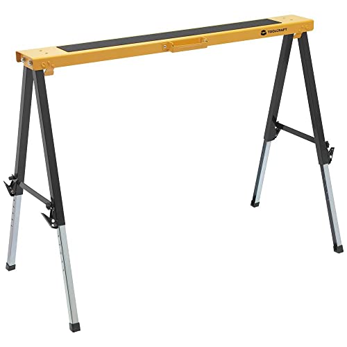 Toolcraft TO-7726194 Stahl Sägebock höhenverstellbar 150kg (B x H x T) 500 x 645 x 995mm 7kg 1St. von Toolcraft