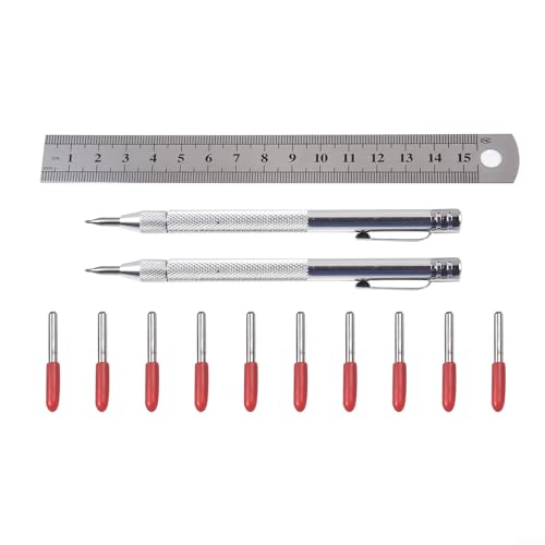 ToolsEvery Starker magnetischer Anreißstift für präzises Markieren für Heimwerker, die mit Glas, Fliesen und Marmor arbeiten von ToolsEvery
