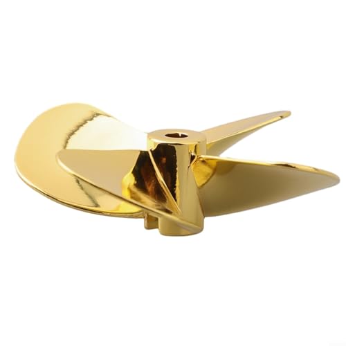 ToolsEvery Zinklegierung mit 4 Flügeln für RC-Boot-Propeller, perfekt geeignet für schwere Marine-Anwendungen (D60 mm linke Hand) von ToolsEvery