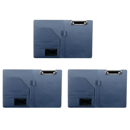 Toolvvik Dokumententasche, A5, Klemmbrett, Büro, Finanzen, Schulbedarf, Blau, 3 Stück Toolvvik Dokumententasche, A5, Klemmbrett, Büro, Finanzen, Schulbedarf, Blau, 3 Stück von Toolvvik