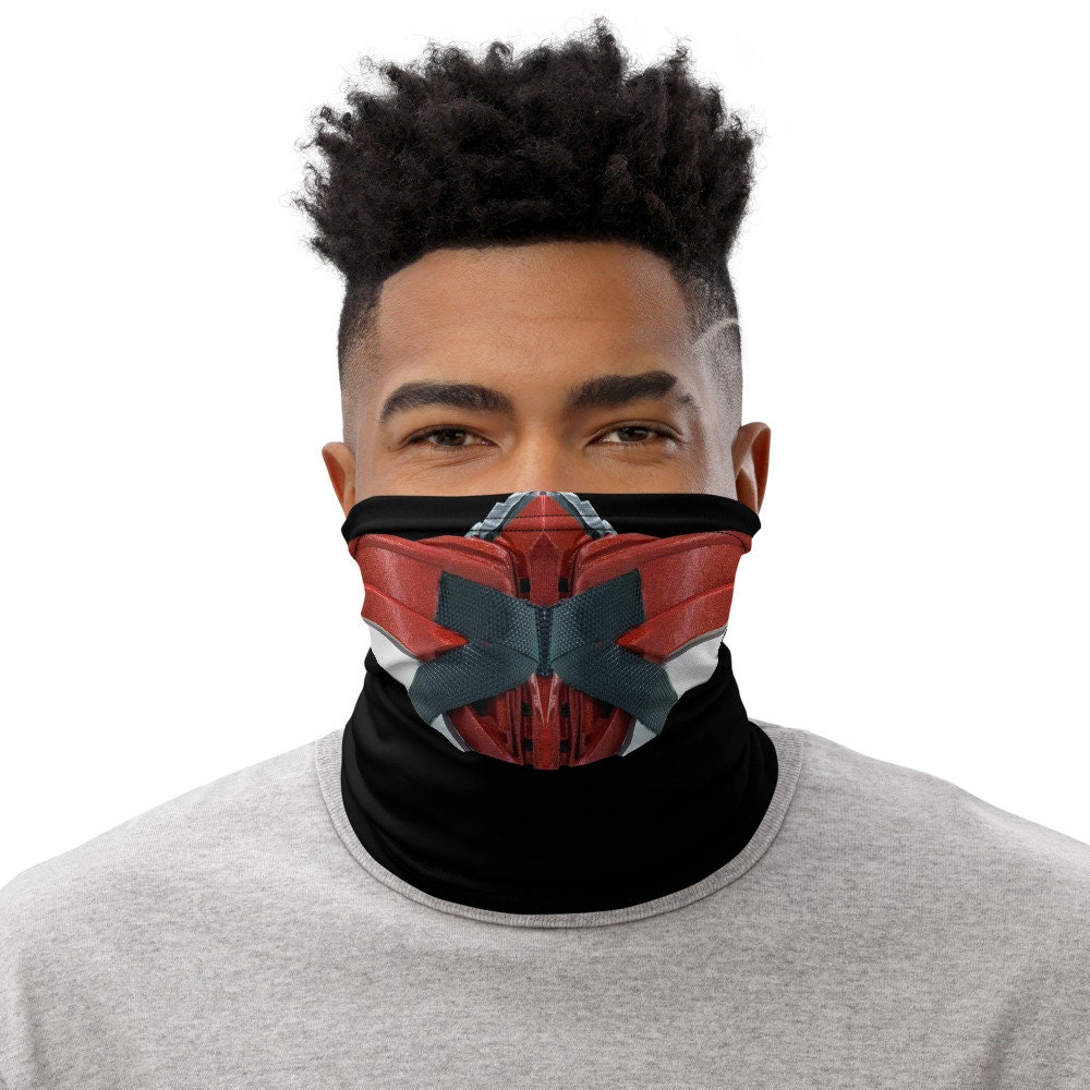 Benutzerdefinierte Red Ninja Neck Gaiter | 3D Design von ToonMachine