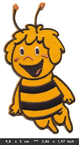 Toons Biene Maja Patches Aufnäher Aufbügler Kinder TV Zeichentrickfilm 70er Cartoon von Toons