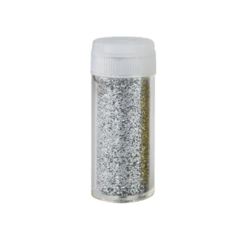 Feine Glitzergläser für Profis und Bastler, Schleim, Harz, DIY-Projekte, Kunst und Handwerk, Dekoration für Hochzeiten, Geburtstage und Schulen, 10 g, silberfarben Feine Glitzergläser für Profis und Bastler, Schleim, Harz, DIY-Projekte, Kunst und Handwerk, Dekoration für Hochzeiten, Geburtstage und Schulen, 10 g, silberfarben von Top Crafts