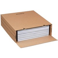 25 Top-Print Archivboxen braun 24,4 x 32,1 x 8,5 cm von Top-Print