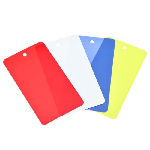 TOP-VIGOR 100 Stück Kunststoff-Versandanhänger, 50 x 90 x 0,25 mm, wasserdichte Hängeetiketten, blanko, Etikettierschilder mit Öse für Produktidentifikation, Ventilmarkierung, Außenmarkierung, weiß, von Top-Vigor