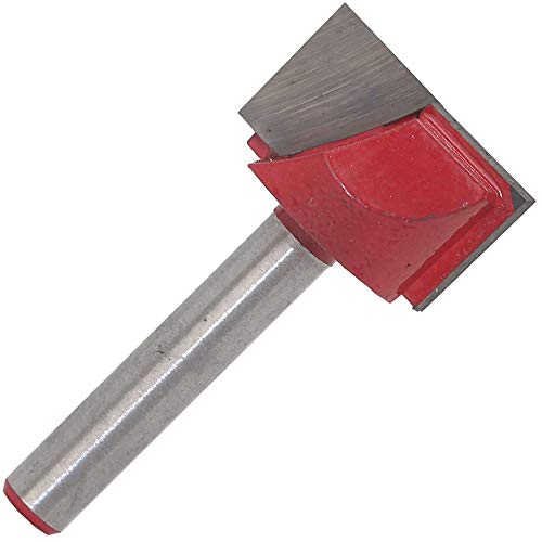 1 Stück 6mm Schaft Bodenreinigungsfräser CNC Router Schaftfräser Holzbearbeitungswerkzeug Bit (6x20mm) von TopHomer